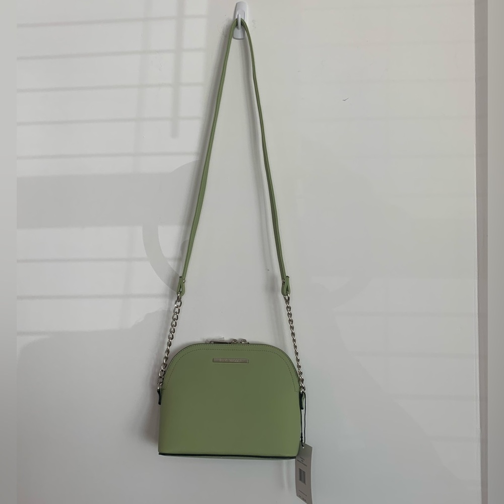 NWT Lime Green Steve Madden Crossbody Dome Purse